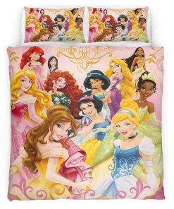 Housse De Couette Princesses Disney 25 Parure de lit Ensemble De Literie