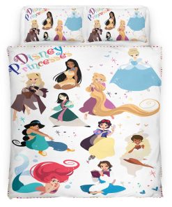 Housse De Couette Princesses Disney 30 Parure de lit Ensemble De Literie