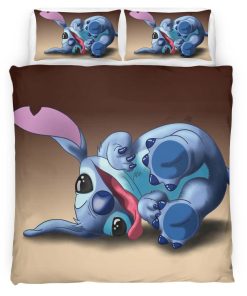 Housse De Couette Disney Stitch 12 Parure de lit Ensemble De Literie
