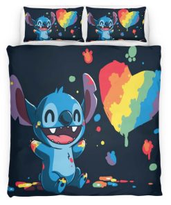 Housse De Couette Disney Stitch 15 Parure de lit Ensemble De Literie