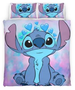 Housse De Couette Disney Stitch 17 Parure de lit Ensemble De Literie