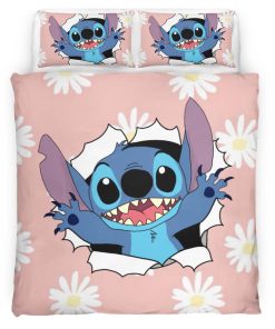 Housse De Couette Disney Stitch 20 Parure de lit Ensemble De Literie