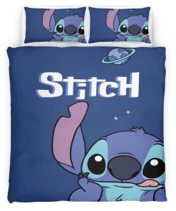 Housse De Couette Disney Stitch 23 Parure de lit Ensemble De Literie