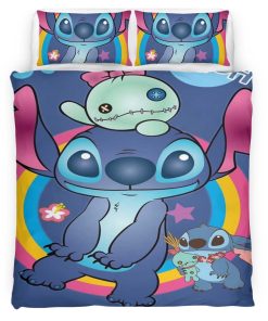 Housse De Couette Disney Stitch 25 Parure de lit Ensemble De Literie