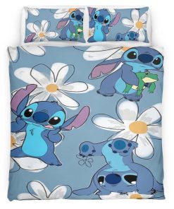 Housse De Couette Disney Stitch 26 Parure de lit Ensemble De Literie