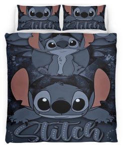 Housse De Couette Disney Stitch 50 Parure de lit Ensemble De Literie