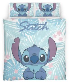 Housse De Couette Disney Stitch 51 Parure de lit Ensemble De Literie