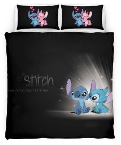 Housse De Couette Disney Stitch 54 Parure de lit Ensemble De Literie