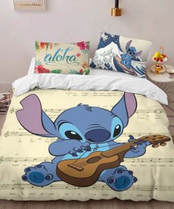 Alternative view of Housse De Couette Disney Stitch 56 Parure de lit Ensemble De Literie