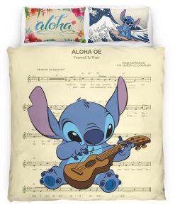 Housse De Couette Disney Stitch 56 Parure de lit Ensemble De Literie