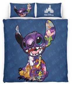Housse De Couette Disney Stitch 57 Parure de lit Ensemble De Literie