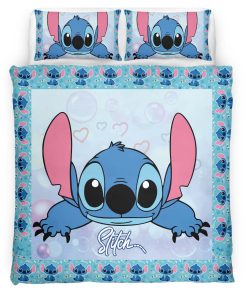 Housse De Couette Disney Stitch 58 Parure de lit Ensemble De Literie