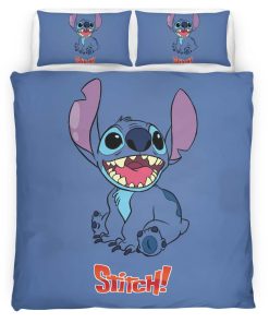 Housse De Couette Disney Stitch 60 Parure de lit Ensemble De Literie