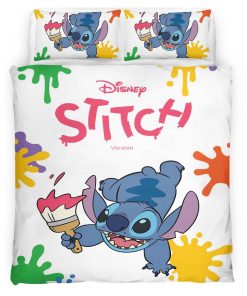 Housse De Couette Disney Stitch 61 Parure de lit Ensemble De Literie