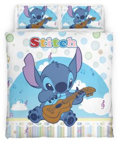 Housse De Couette Disney Stitch 63 Parure de lit Ensemble De Literie