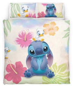 Housse De Couette Disney Stitch 70 Parure de lit Ensemble De Literie