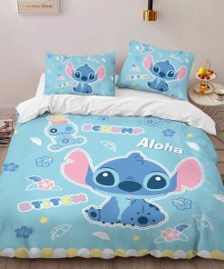 Alternative view of Housse De Couette Disney Stitch Aloha Parure de lit Ensemble De Literie