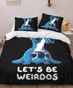 Alternative view of Housse De Couette Disney Stitch Let’s Be Weirdos Parure de lit Ensemble De Literie