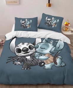 Alternative view of Housse De Couette Disney Stitch et Angel 14 Parure de lit Ensemble De Literie