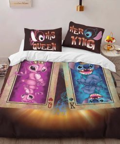 Alternative view of Housse De Couette Disney Stitch et Angel 21 Parure de lit Ensemble De Literie