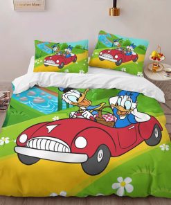 Alternative view of Housse De Couette Donald Duck & Daisy Duck – Pique-nique en voiture Parure de lit Ensemble De Literie
