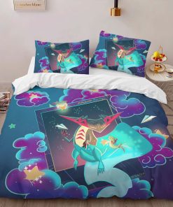 Alternative view of Housse De Couette Dragapult Pokémon 3 Parure de lit Ensemble De Literie