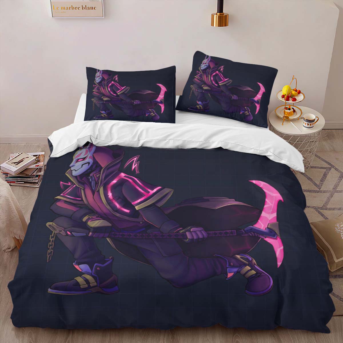 Housse De Couette Drift Fortnite Skin Cool 10 Parure de lit Ensemble De Literie – Image 2
