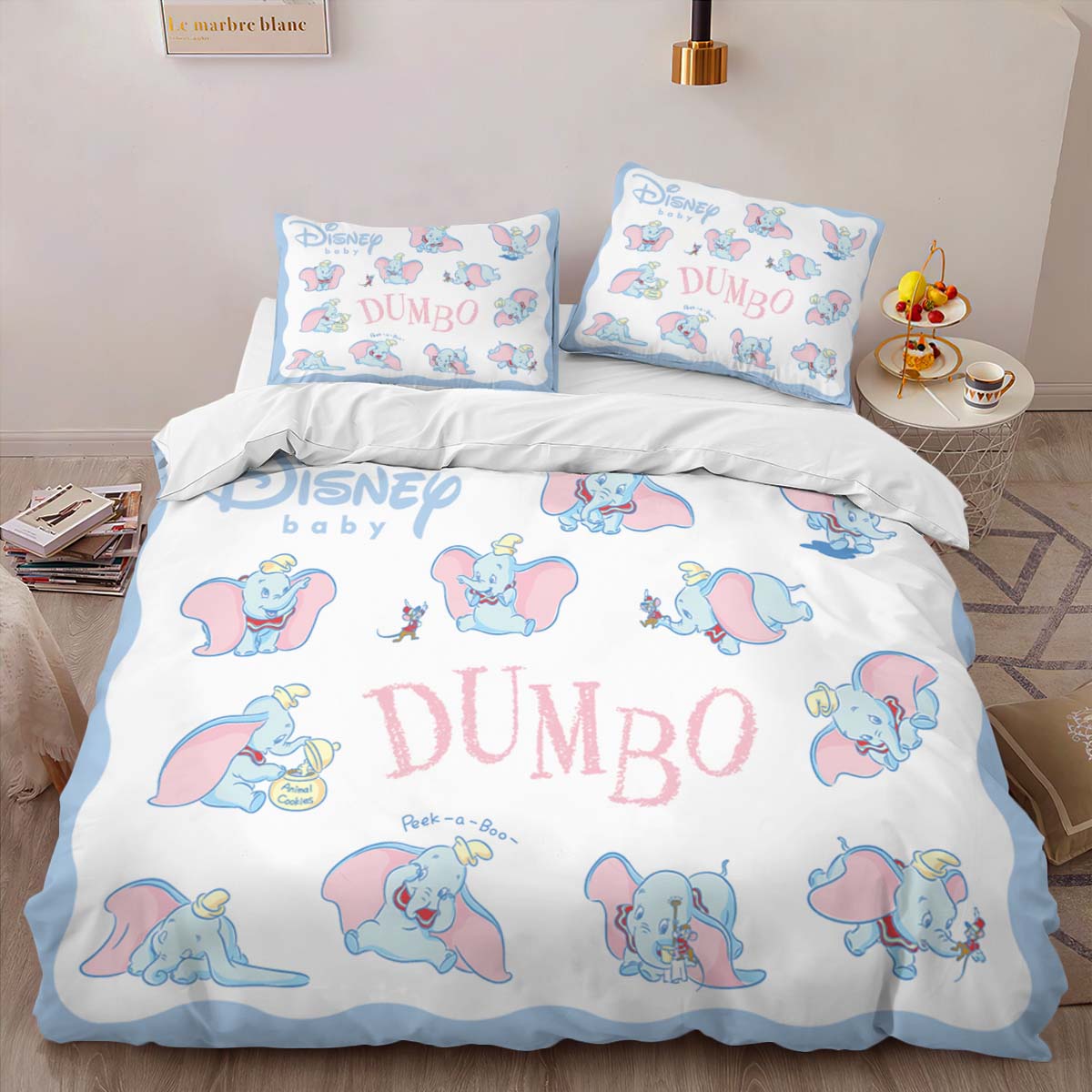 Housse De Couette Dumbo 2 Parure de lit Ensemble De Literie – Image 2