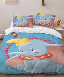 Alternative view of Housse De Couette Dumbo et Timothée la souris Parure de lit Ensemble De Literie