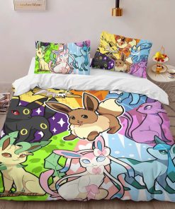 Alternative view of Housse De Couette Évolution Évoli Pokémon 13 Parure de lit Ensemble De Literie