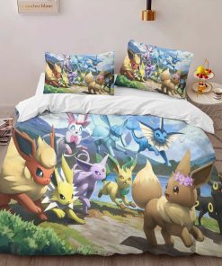 Alternative view of Housse De Couette Évolution Évoli Pokémon 8 Parure de lit Ensemble De Literie