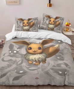 Alternative view of Housse De Couette Évoli Pokémon 3 Parure de lit Ensemble De Literie