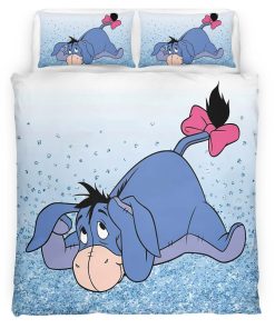 Housse De Couette Bourriquet Winnie l’Ourson 2 Parure de lit Ensemble De Literie