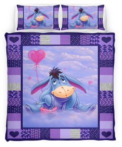 Housse De Couette Bourriquet Winnie l’Ourson 3 Parure de lit Ensemble De Literie