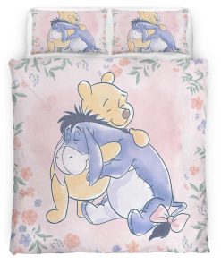 Housse De Couette Bourriquet Winnie l’Ourson 5 Parure de lit Ensemble De Literie