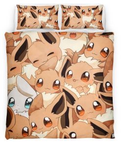 Housse De Couette Mentali Pokémon 6 Parure de lit Ensemble De Literie