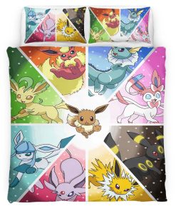 Housse De Couette Évolution Poké Ball Pokémon 5 Parure de lit Ensemble De Literie