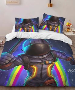 Alternative view of Housse De Couette Fortnite Battle Royale Espace Galaxie Parure de lit Ensemble De Literie