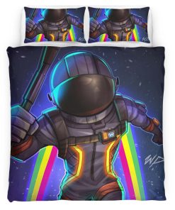 Housse De Couette Fortnite Battle Royale Espace Galaxie Parure de lit Ensemble De Literie
