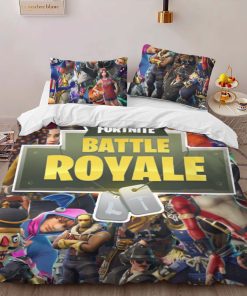 Alternative view of Housse De Couette Fortnite Battle Royale Tous les personnages 02 Parure de lit Ensemble De Literie