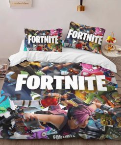 Alternative view of Housse De Couette Fortnite Battle Royale Tous les personnages Parure de lit Ensemble De Literie