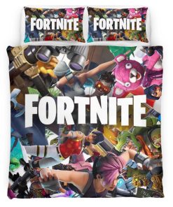 Housse De Couette Fortnite Battle Royale Tous les personnages Parure de lit Ensemble De Literie