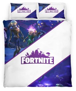 Housse De Couette Fortnite Battle Royale Zombies Parure de lit Ensemble De Literie