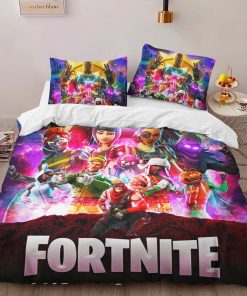 Alternative view of Housse De Couette Fortnite Salle de jeu personnalisée FN05 Parure de lit Ensemble De Literie