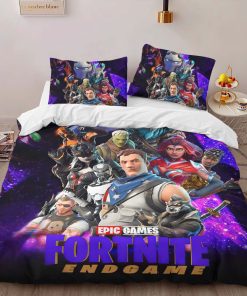 Alternative view of Housse De Couette Fortnite Endgame Skin Epic Games Parure de lit Ensemble De Literie