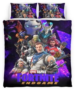 Housse De Couette Fortnite Endgame Skin Epic Games Parure de lit Ensemble De Literie