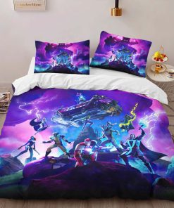 Alternative view of Housse De Couette Fortnite Galactus Chapitre 2 Saison 4 Parure de lit Ensemble De Literie