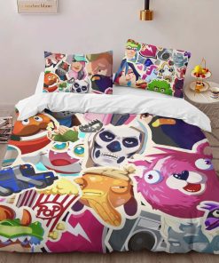 Alternative view of Housse De Couette Fortnite Icône Tous les skins Parure de lit Ensemble De Literie