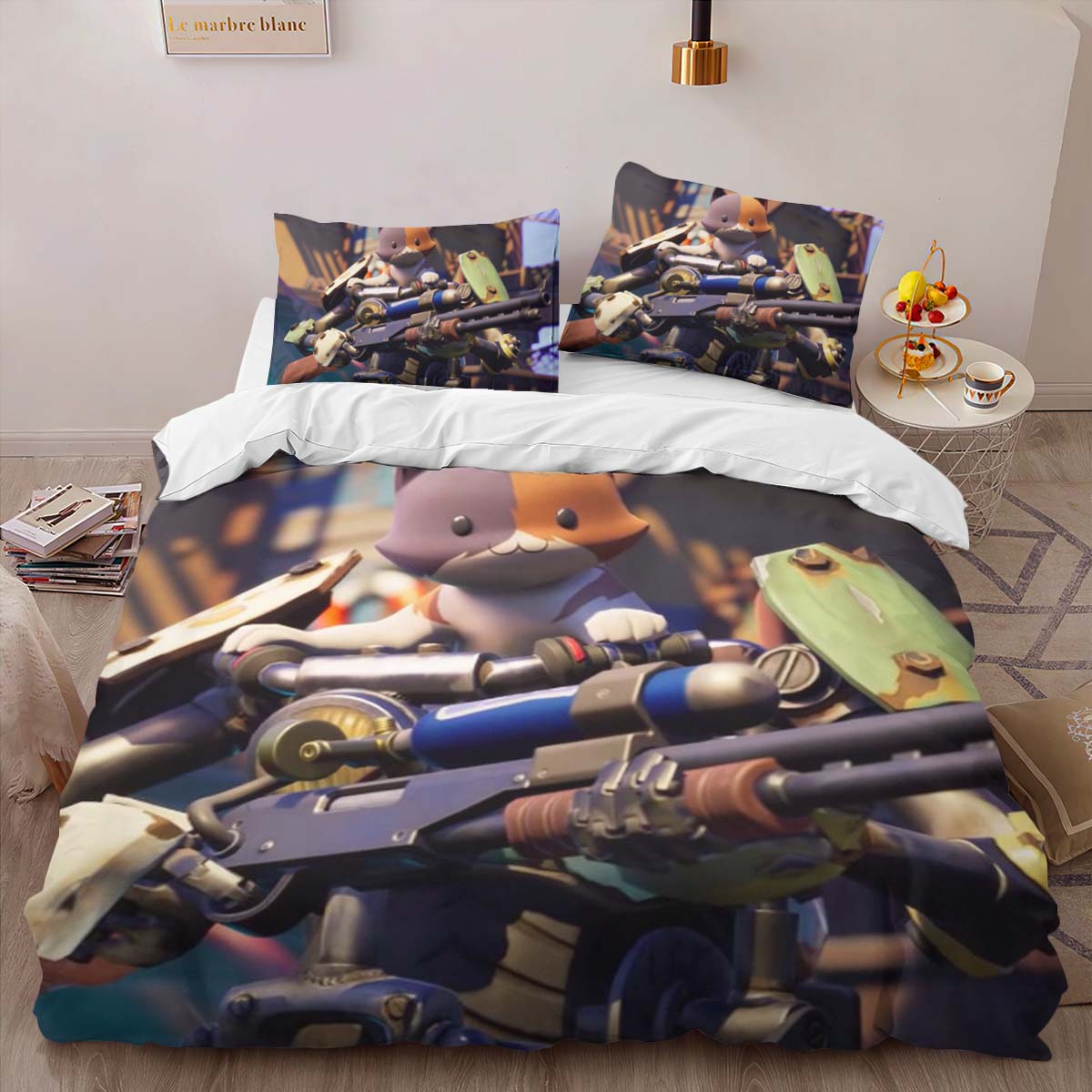 Housse De Couette Fortnite Kit Skin Chapitre 2 Saison 3 Parure de lit Ensemble De Literie – Image 2