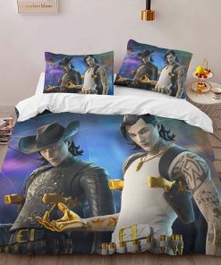 Alternative view of Housse De Couette Fortnite Midas Hors-la-loi Parure de lit Ensemble De Literie
